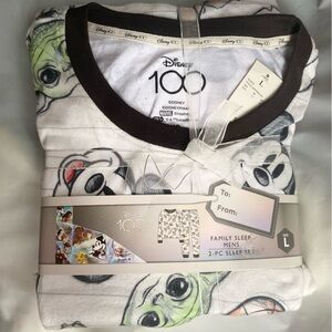 Disney/Picar 100th Anniversary Sleep Set with Baby Yoda, Mickey and more